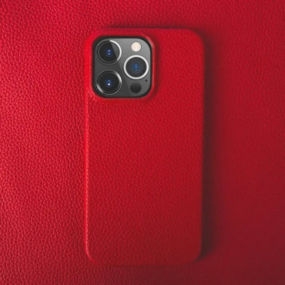For Iphone 14 Pro Max Case Luxury Genuine Leather Cover Business Phone Cases Back Cover for Iphone 13 18Pro 15 12 XR XSMax Coque