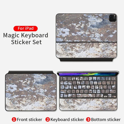 Suitable For Magic Keyboard Skin Sticker 2025 iPad Pro M4 11/13 Inch iPad A16 11in iPad Air M2/4 11 Tablet Sticker Full Decal