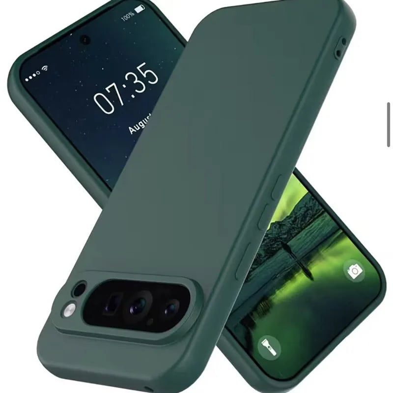 Latest Liquid Silicone Phone Case Compatible With Google Pixel 6 7 8 9 10 11 11 Pro Xl All Inclusive Anti Fall Frosted Soft Shel