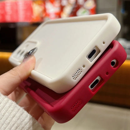 Soft TPU Case For Samsung S26 S25 S24 S23 S22 S21 Ultra Plus FE S25 edge A54 note 20 Shockproof Solid Color Silicone Phone Cover