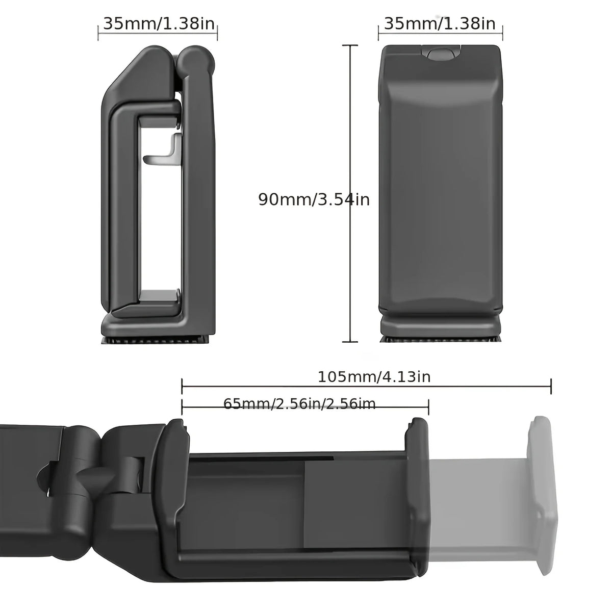 Foldable Rotatable Holding Phone Holder Support Airplane Stand Cell Mobile Desk Portable Travel Stand Train Seat  Phone Holder