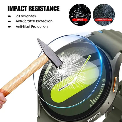 Tempered Glass Film For Samsung Galaxy Watch 7 Ultra 47mm Protective Screen Film For Galaxy Watch 7 40mm 44mm Screen Protector