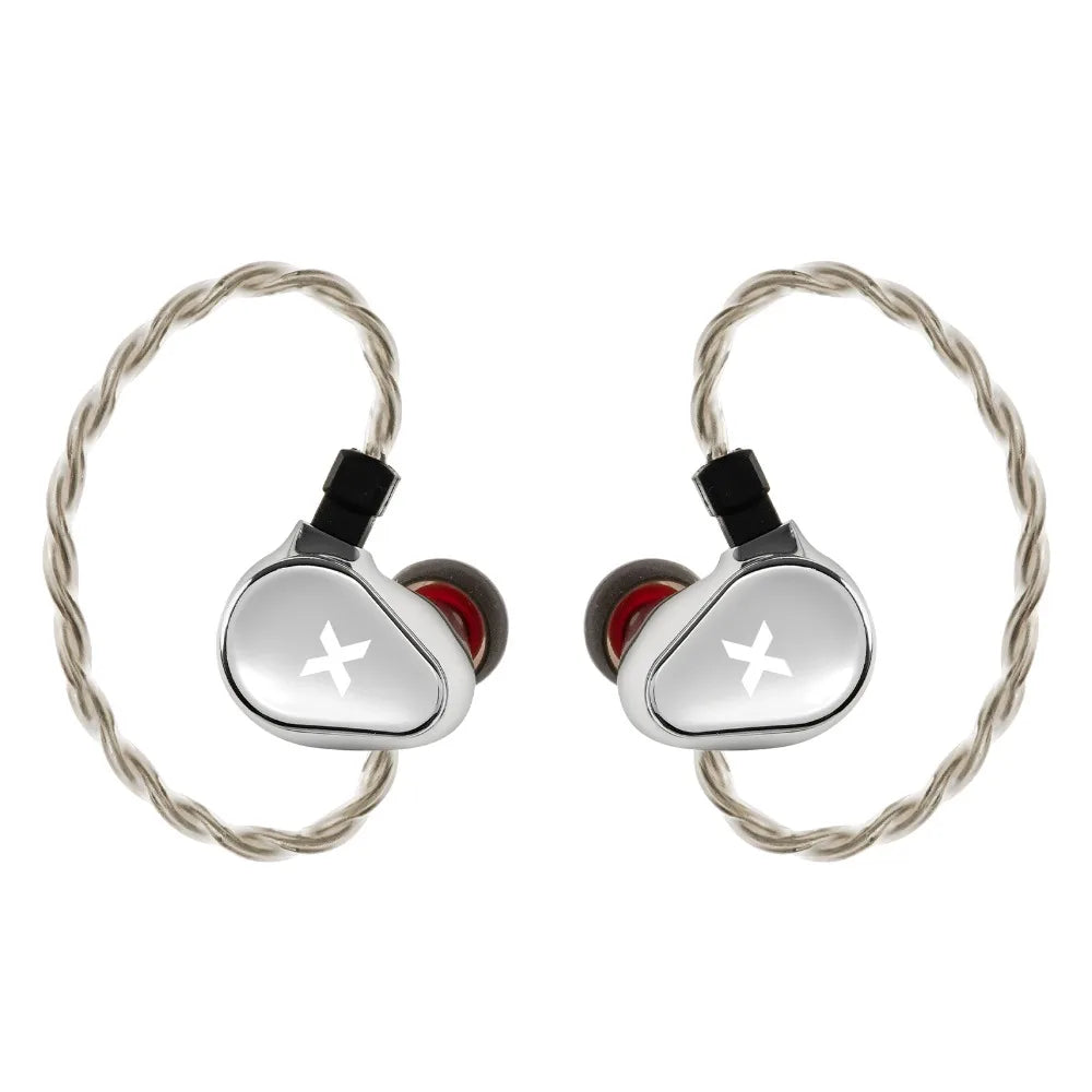 DUNU Titan X Earphones Dual Magnetic Dynamic Driver Metal Alloy Housing 3.5mm/TypeC Mic Earbuds For HiFi Earphone Audiophile