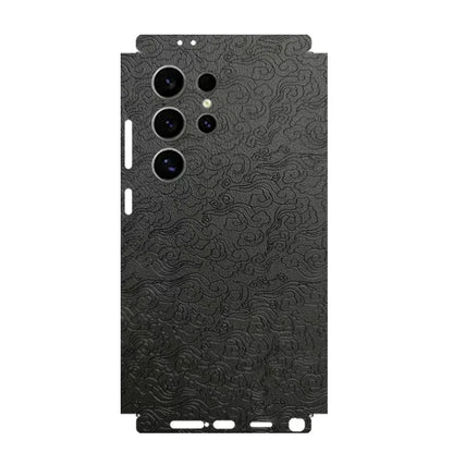 Leather Skin For Samsung Galaxy S26 S25 Ultra Back Film S24 Plus Sticker S23 S22 Protective Decal Wrap Full Back Protector
