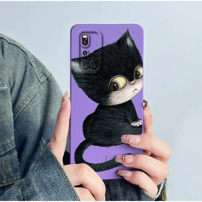 For Vivo V19 Phone Case vivoV19 Back Cover Soft Silicone Sweet Painted Cartoon Shell Capa Lovely Printed Protective Coque Cases