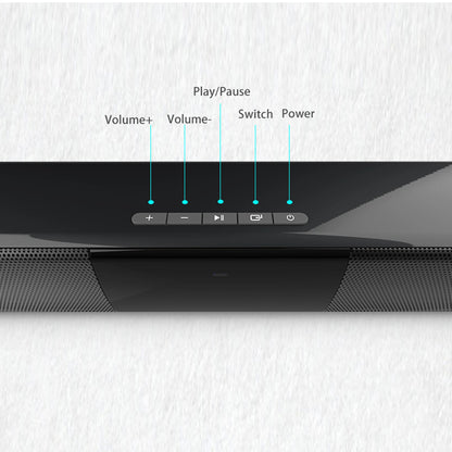 Soundbar For TV Subwoofer Bluetooth Speaker Sound Bar Box Music Wireless Radio FM Caixa De Som Big Bocina Bass Blootooth Coluna