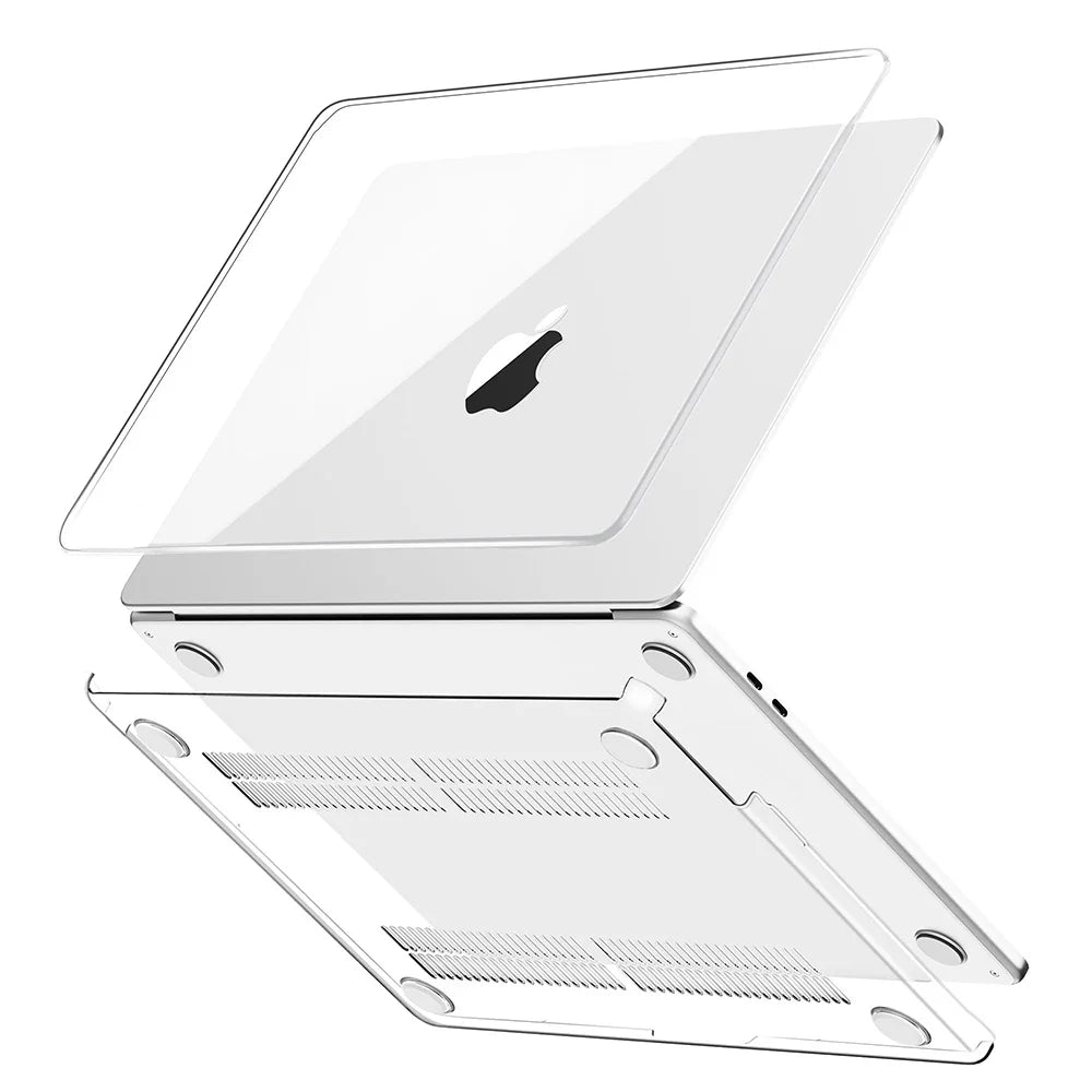 Laptop Case for MacBook Air 13.6 M5 M4 M3 M2 A3449 A3240 A3113 A2681 Pro 13 A2338 A2289 A2251 A2337 A2179 A1932 Cover New