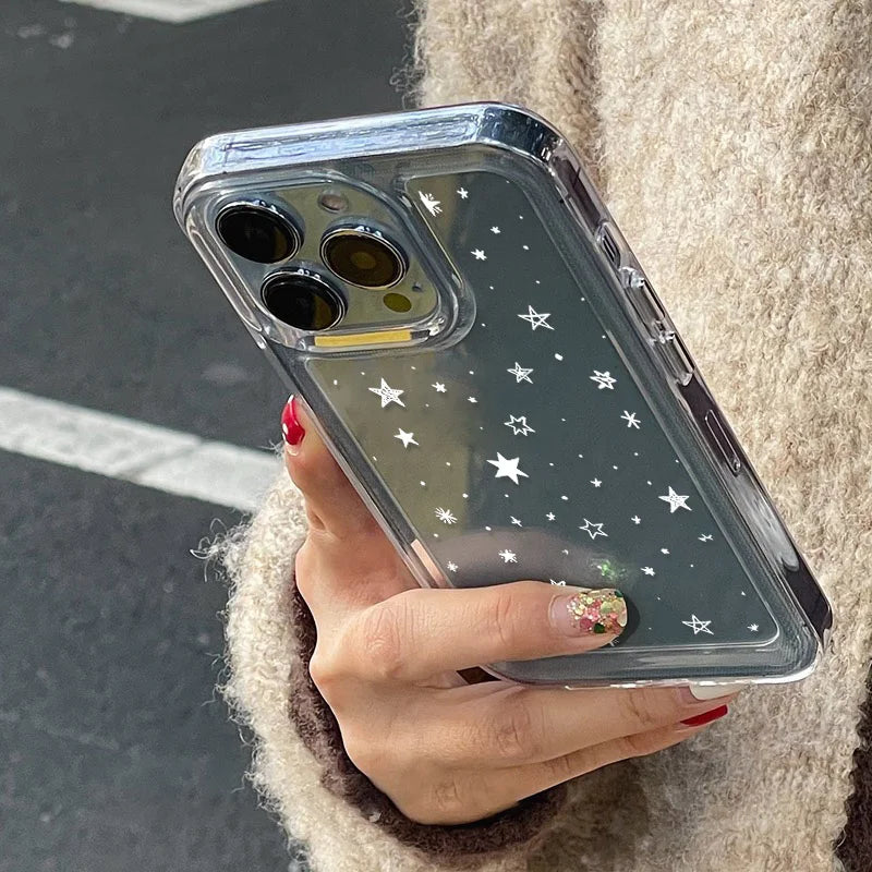 Fashion Starry Sky Stars Phone Case For Samsung Galaxy A56 A55 5g S26 S25 Ultra S24 FE S23 Case A54 A26 A17 A07 4G A06 A36 Cover