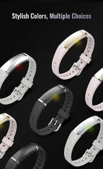 New Sport Fitness Tracker Smart Bracelet Heart Rate HRV Monitor Pedometer Remote Control Photography Smart Watch for Android iOS