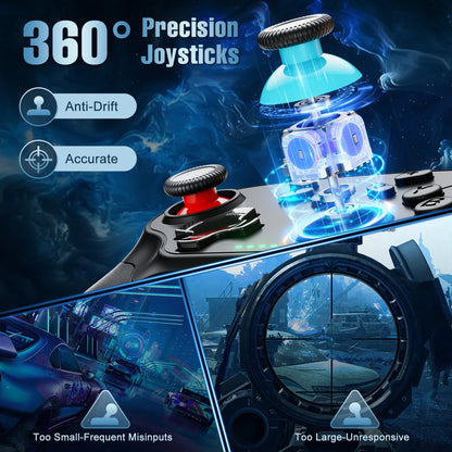 Gamepads For Nintendo Switch/Pro/OLED/PC Console Control Wireless Blue-tooth Vibration Turbo Game Joystick Controller