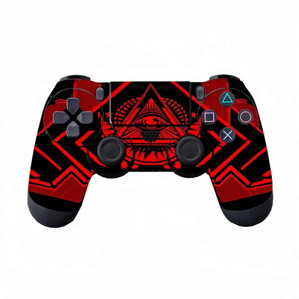 Anti-slip Dustproof Protective Skin Sticker For PlayStation 4 PS4 Game Joystick Controller Accessories Decoration Decal Stickers
