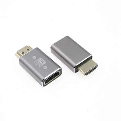 8K Micro Mini HDMI - compatible with 2.1 Connector Adapter 270 90 Degree Male to Female for HDTV PS4 PS5 Laptop 4K HDMI Extender