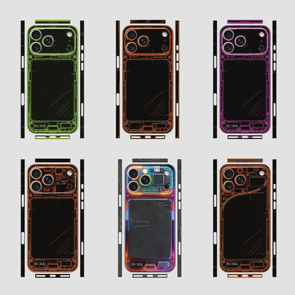 Custom Skin Wrap For iPhone 17 Air 17 Pro Max Sticker Back Film Protective Decal Side Frame Back Protector