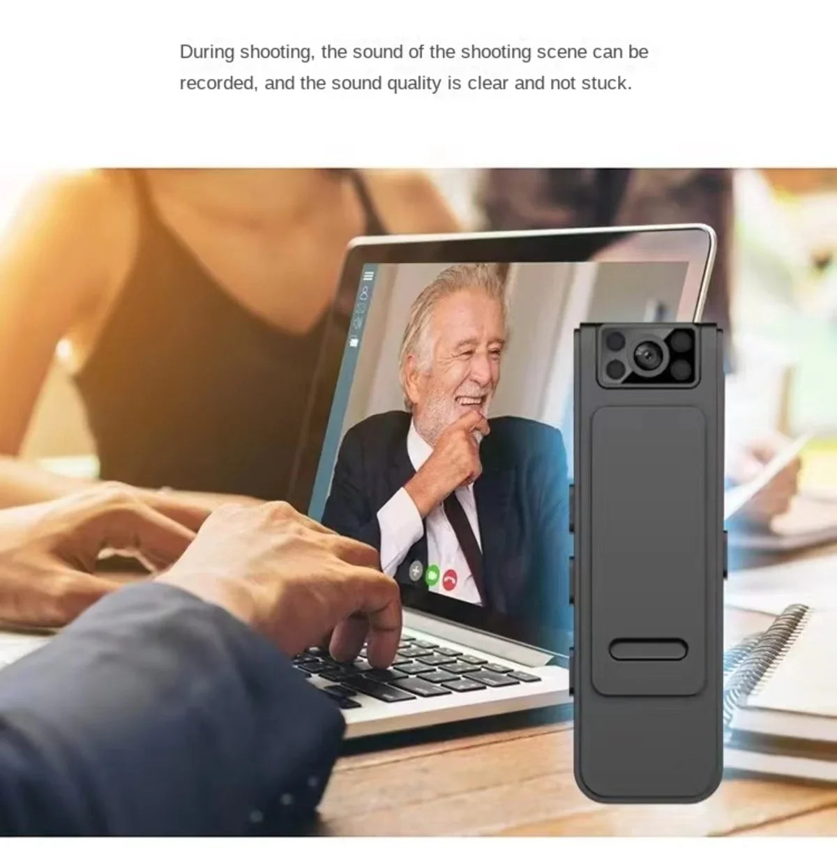 1080P Body Mini Camera Portable Infrared Night Vision Miniature Camcorder Small Digital Video Recorder Police BodyCam