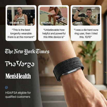 Woven Nylon Replacement Strap for Hume Band 2.0 HumeHealth Fitness Tracker Breathable Sport Wrist Band