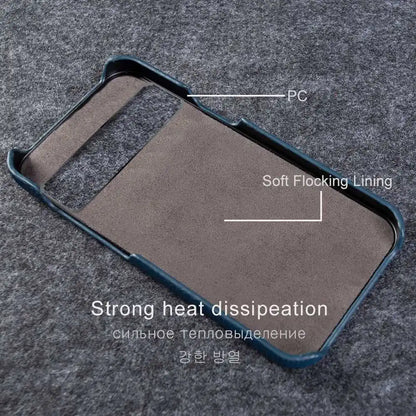 Fundas Pixel 10 Pro Case Business Genuine Leather Cases for Google Pixel 6A 7Pro 5A Mobile Phone Cover Capa Back Coque Carcasa