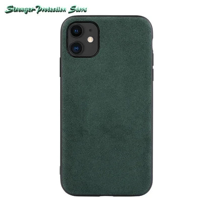 Phone Case Made of Italian Leather for Google Pixel 9 Pro 8 Pro 7 Pixel Fold 8A 7A Luxury Business Artificial Phone Case