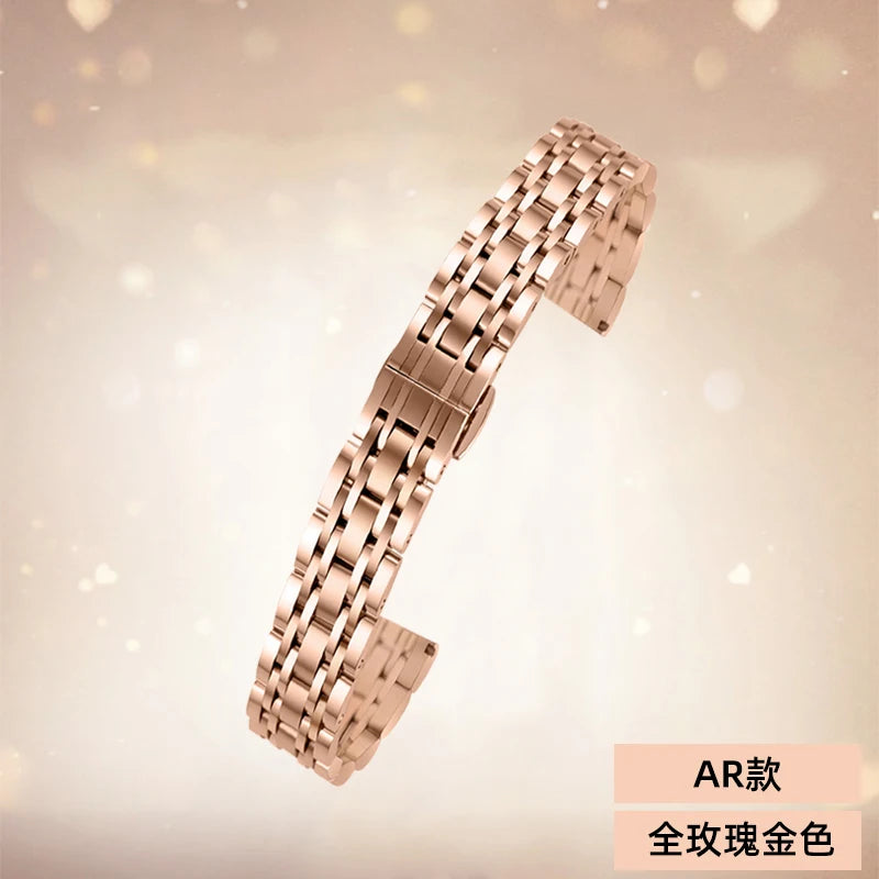 For Garmin Lily2 New Watchband Quick Women's Watch Metal Stainless Steel Lily 2 Girls Smart Bracelet Fashion Strap 14mm