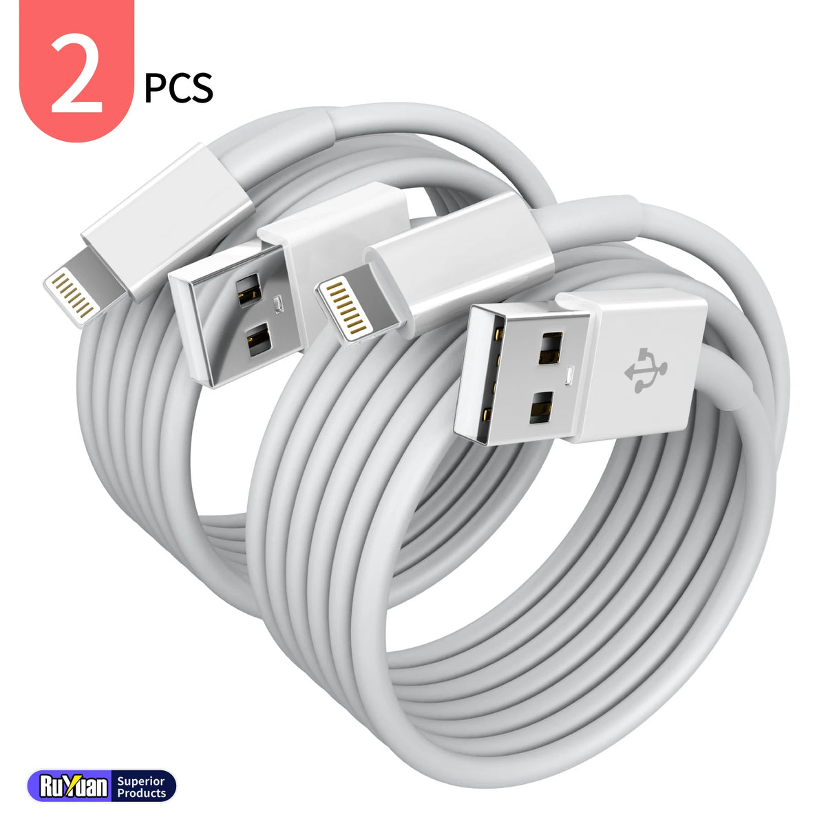MFi Certified iPhone Charger Cable USB A to Lightning Data Cable for iPhone 14 13 12 Mini Pro Max XR 11 X iPad iPod