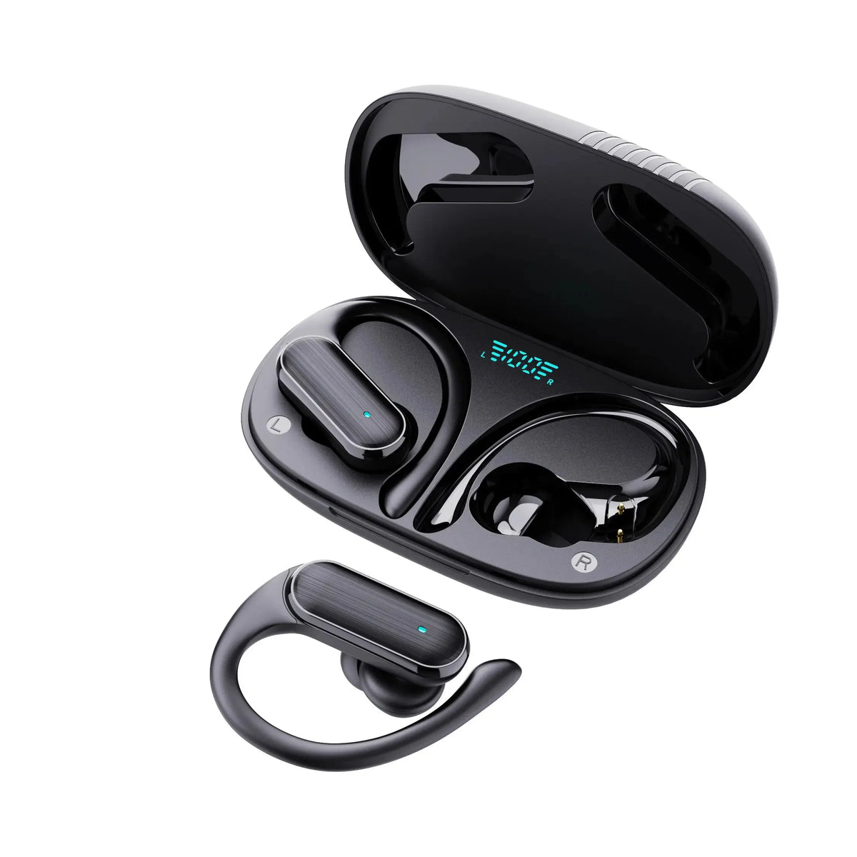 Original Lenovo A520 Open-Ear True Wireless Earbuds Ear-clip Design Hook Earphone Open Audio TWS Sport Headset LED Power Display