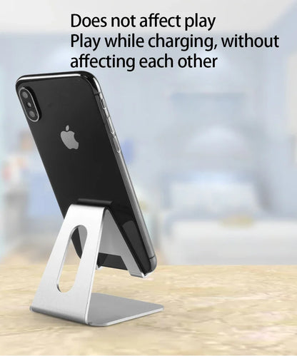 Universal Lazy Tablet Bracket Desktop Metal Mobile Phone Stand for All Smartphone iPhone Xiaomi Samung Galaxy Tab Live Mount