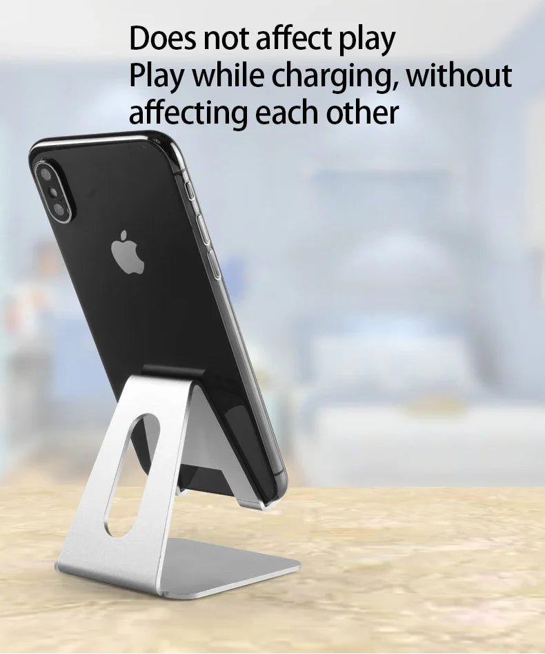 Universal Lazy Tablet Bracket Desktop Metal Mobile Phone Stand for All Smartphone iPhone Xiaomi Samung Galaxy Tab Live Mount