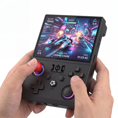 New Max2 Retro Handheld Game Console Linux System 4.5 Inch IPS Screen 64G/128G Portable Pocket Player Built-in 18000+ Games