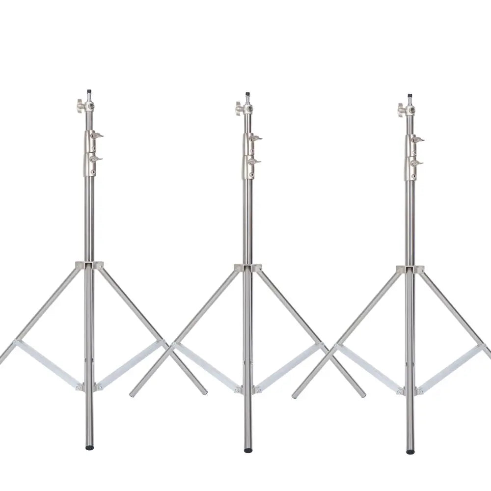 Super Stable Stainless Steel Big Tripod 2.8M Foldable Lighting Stand Tripod Photography For Fill Spot Light Softbox Photo Studio