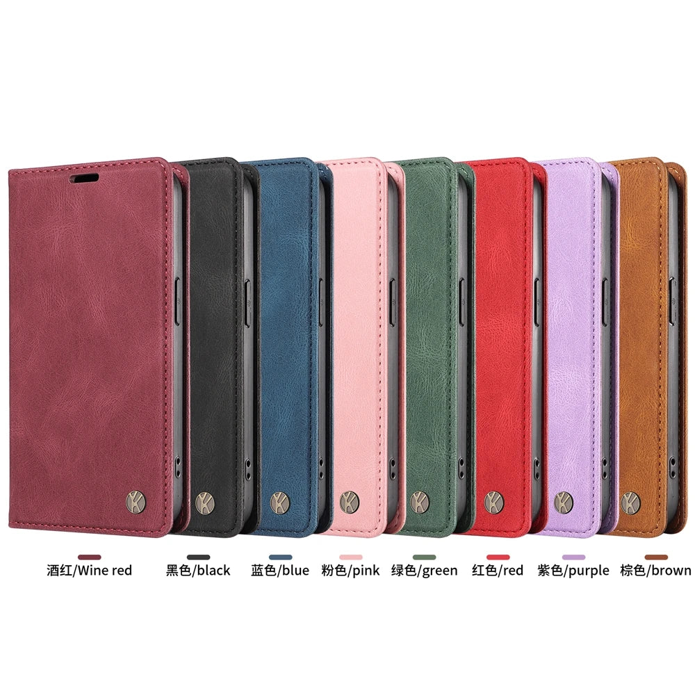 Leather Flip Case For Motorola Moto G86 G85 G84 G75 G56 G55 G54 G53 G04 G05 G14 G15 G32 G34 G35 EDGE 40 50 60 Neo Pro Fusion 5G
