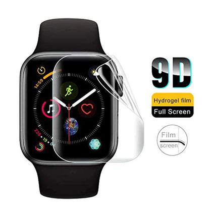 Soft Hydrogel Film For Apple Watch 9 8 7 6 5 4 SE 45mm 44mm 42mm 41mm 40mm 38mm Screen Protector Watch Series Ultra 3 2 1 49MM
