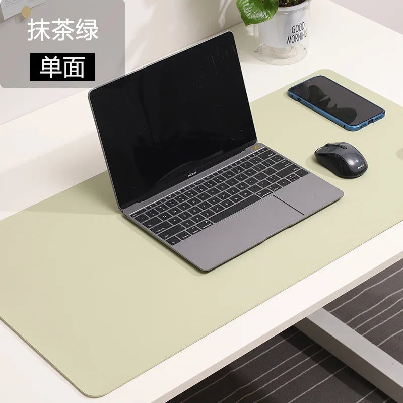 white mousepad Portable Mouse pad large Gaming Waterproof Non-slip PU Suede Desk Mat Computer Keyboard desk pad Mats