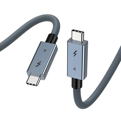 40Gbps Thunderbolt4 Type C 240W USB4 Fast Charging Cable 0.2m - 2m 3m Thunderbolt 3 USB C Data Transfer Cable 8K for MacBook Doc