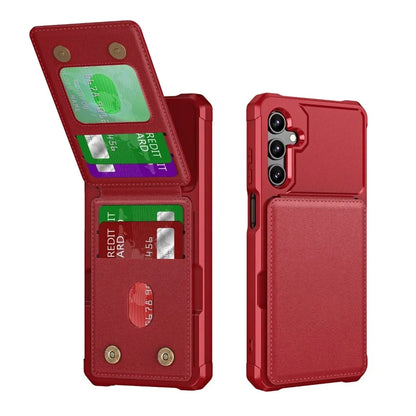 Card Slots Wallet Stand Case For Samsung Galaxy S26 S25 S24 S23 S22 S21 Ultra Plus FE A57 A37 A56 A36 A26 A55 A35 A54 A34 Cover