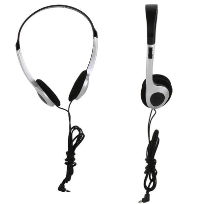 Fashion Style Over Ear Earbud Retro Headphone 3.5mm Vintage Y2k Headphones Wired 80s 90s Retro Headset Lisening Music