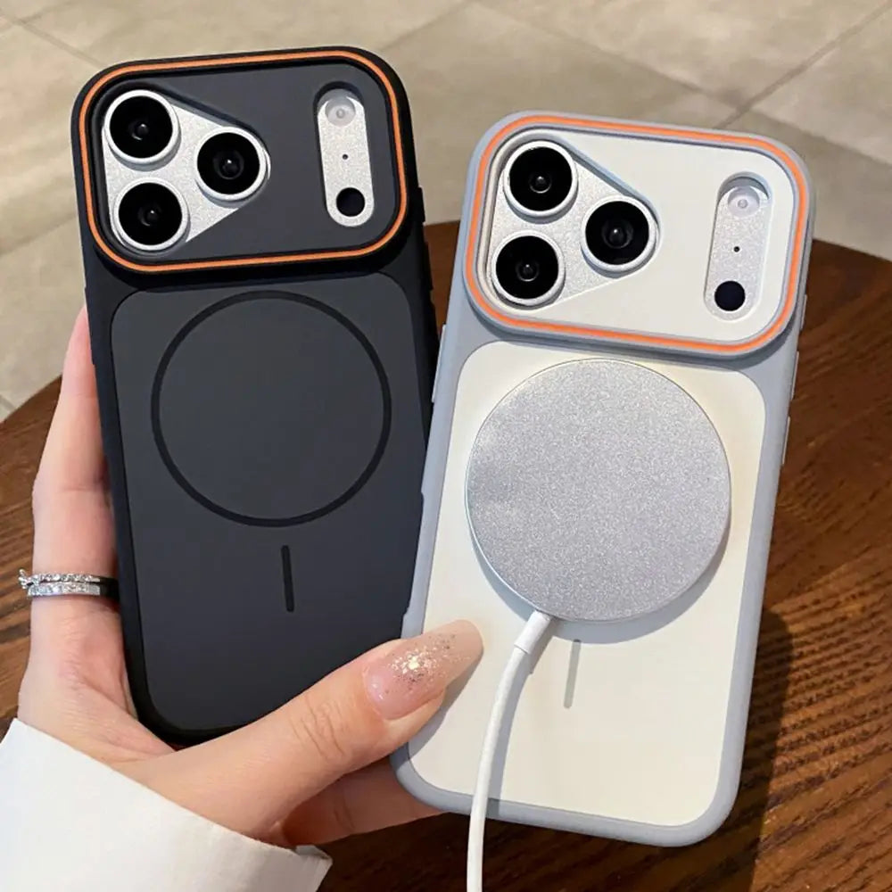 Luxury Color Collision Silicone Phone Case For iPhone 18 Pro Max 16 15 14 13 12 17 Pro Max 18 Pro For Magsafe Shockproof Cover