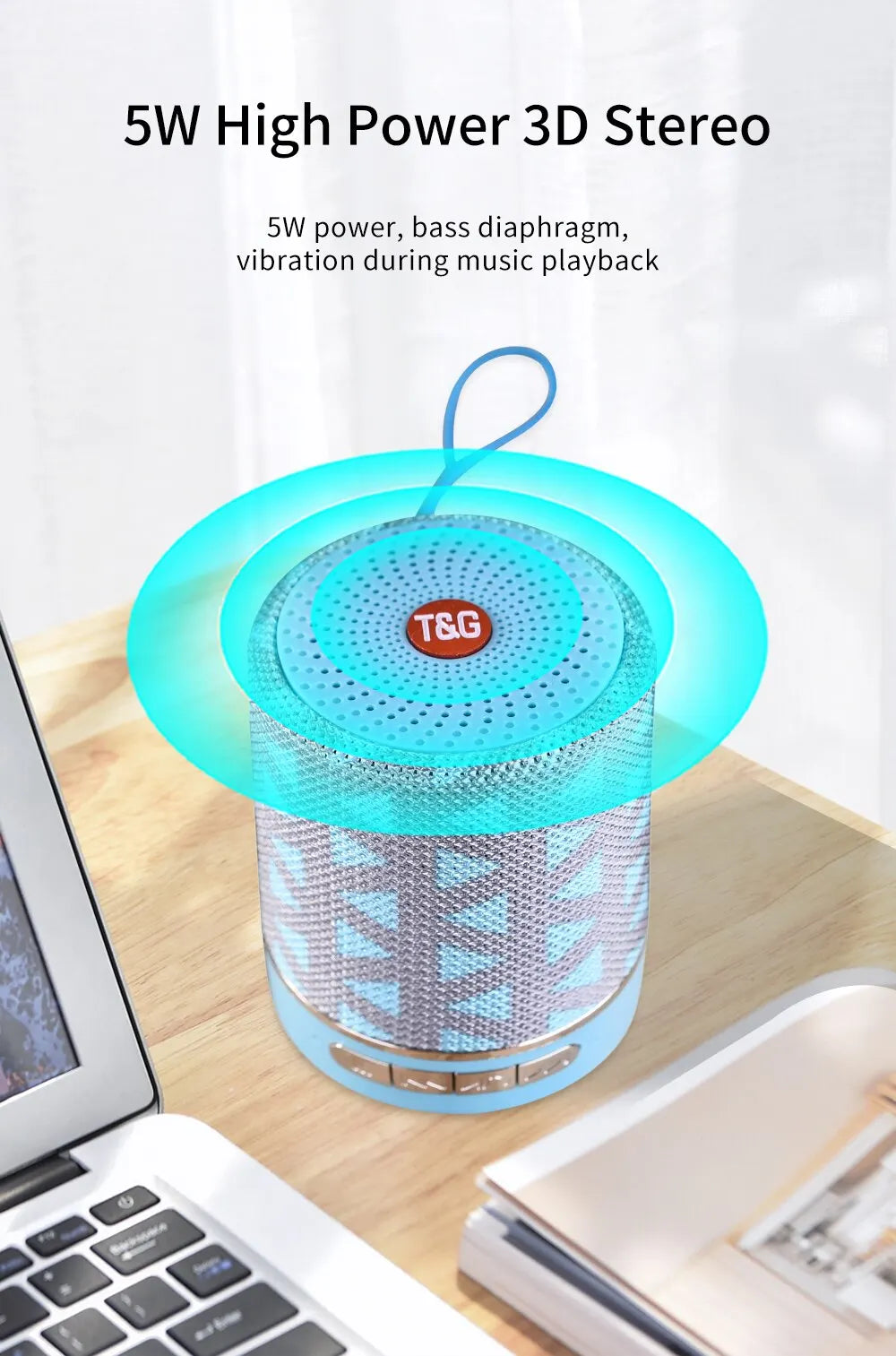 Portable Wireless Mini Subwoofer Bluetooth Speaker Sound Box Music Bass Radio FM Woofer Small Waterproof Caixa De Som Blootooth