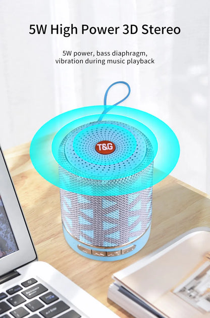 Portable Wireless Mini Subwoofer Bluetooth Speaker Sound Box Music Bass Radio FM Woofer Small Waterproof Caixa De Som Blootooth