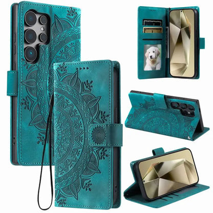 S26 S25 S24 S23 S22 S21 S20 Ultra S10 S9 S8 Plus FE Case For Samsung Galaxy Note 20 10 9 8 Leather Wallet Phone Cover