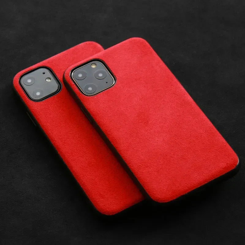 Phone Case Made of Italian Leather for Google Pixel 9 Pro 8 Pro 7 Pixel Fold 8A 7A Luxury Business Artificial Phone Case