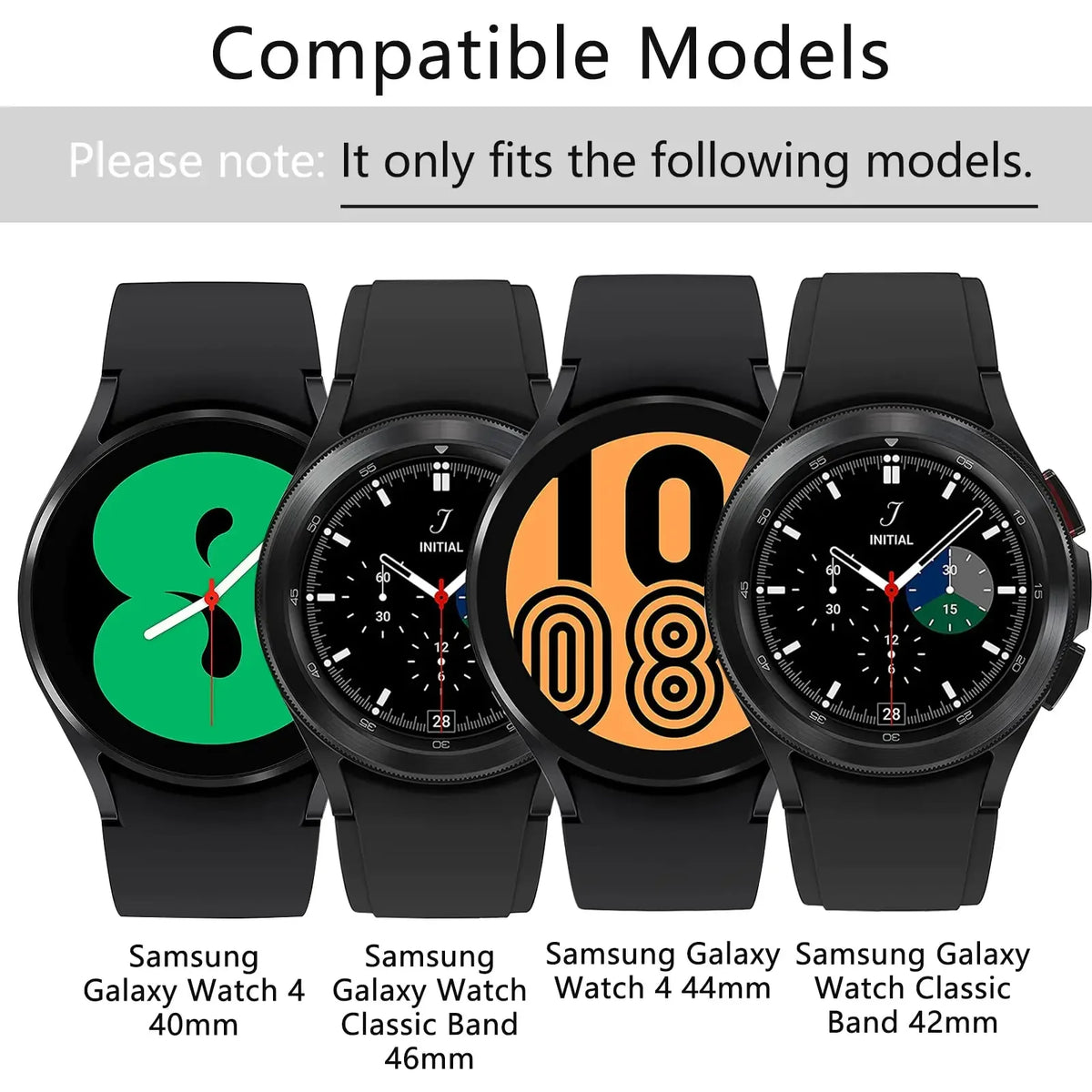 Silicone Strap For Samsung Galaxy Watch 4/5/6/7 40mm/44mm Pro 45mm Band No Gap Bracelet Belt Watch 4 6 Classic 47mm/46mm Correa