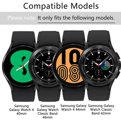 Silicone Strap For Samsung Galaxy Watch 4/5/6/7 40mm/44mm Pro 45mm Band No Gap Bracelet Belt Watch 4 6 Classic 47mm/46mm Correa