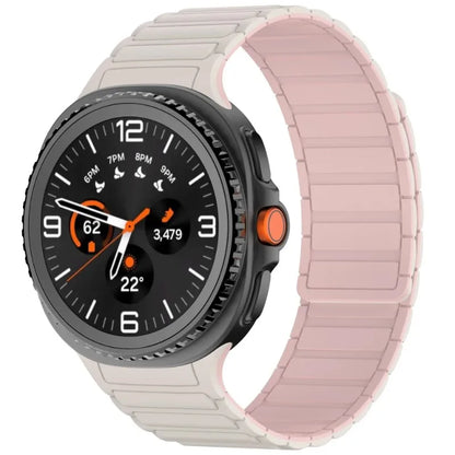 Silicone Strap For Samsung Galaxy Watch 8 40mm 44mm Magnetic Bracelet Accessories Wristband For Galaxy Watch 8 Classic 47mm Belt