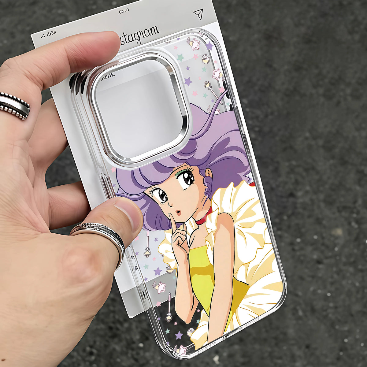 Magical Angel Creamy Mami Phone Case For iPhone 17 16e 16 15 14 13 12 11 mini Pro Max X XR XSMAX 8 7 Air Plus Transparent Soft