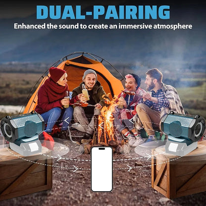 Subwoofer Bluetooth Speaker Portable Wireless Radio FM Powerful Computer Caixa De Som Woofers Sound Box Music PC Bass Lamp Audio