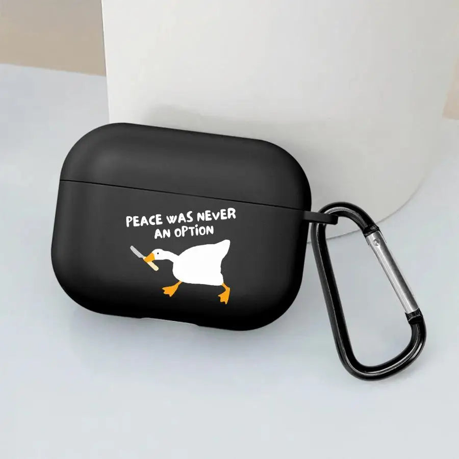Case For Airpods Pro2 2 3 4 1 Pro3 Pro Earphone Cases Cover Cute Cartoon Duck