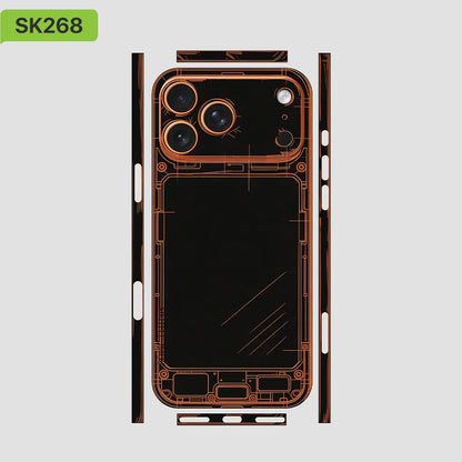 Custom Skin Wrap For iPhone 17 Air 17 Pro Max Sticker Back Film Protective Decal Side Frame Back Protector