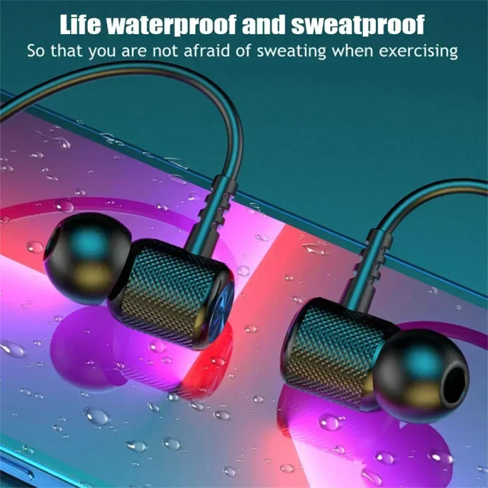 K58 Wireless Headphones Bluetooth Neckband Magnetic Headphones for Sports and Running Bluetooth 5.3 Headphones with Microphone