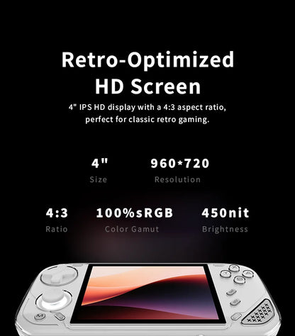 MINILOONG POCKET 1 Handheld Game Console 4''IPS Screen HD Output Open Source Systems OTA Upgrades LOONG OS Console POCKET1 gift