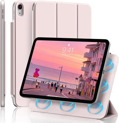 ZOYU for iPad A16 10/11th Ultra-Slim & Light, Strong Magnetic Attachment Case, iPad Pro 11 12.9 Air 4/5th 11/13 Mini 6/7th Cover