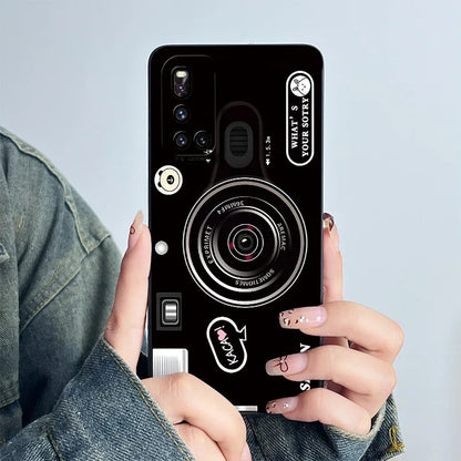 For Vivo V19 Phone Case vivoV19 Back Cover Soft Silicone Sweet Painted Cartoon Shell Capa Lovely Printed Protective Coque Cases